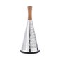 Stainless Steel Cone Grater with Wooden Handle