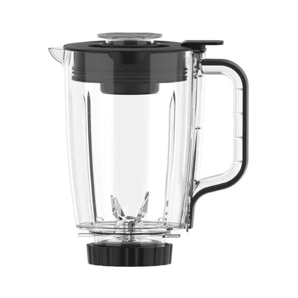 GeneralGold Table Blender 1800W,Stepless Speed Control, Pre-Programmed Modes, 1.5L Glass, 1.75L Plastic Jars, Stainless Steel Blade, Ice Crusher, Safety Lock