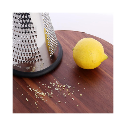Stainless Steel Cone Grater with Wooden Handle