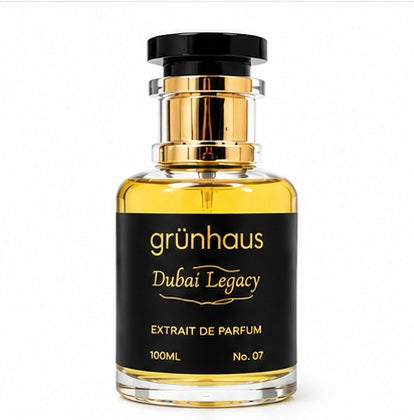 Grunhaus Dubai Legacy Extrait de Parfum 100ml | Luxury Long-Lasting Unisex Perfume