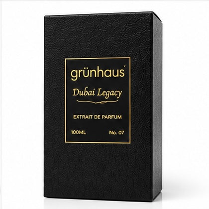 Grunhaus Dubai Legacy Extrait de Parfum 100ml | Luxury Long-Lasting Unisex Perfume