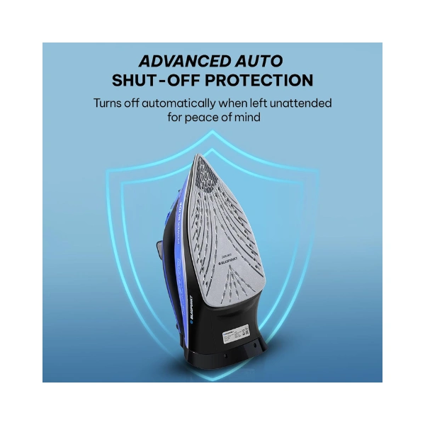 Blaupunkt Steam Iron 3100W – Ceramic Soleplate, Auto Shut-Off, Anti-Calc, Anti-Drip, Self-Clean Function, 380ml Tank, 2.5m Cord, 45g/min Continuous Steam for Tough Wrinkles – GIS430 - Image 5