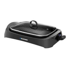 Blaupunkt Indoor Grill, 2200W, Ceramic Coated Non-stick Grilling Plate, Drip Tray, Glass Lid, KGT422