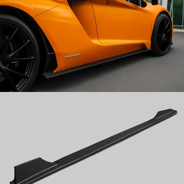 Lamborghini Aventador Carbon Fiber Side Skirts (2011–2022)