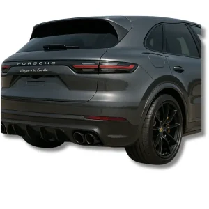 Porsche Cayenne Turbo Carbon Fiber Rear Diffuser – Aggressive Aero Upgrade