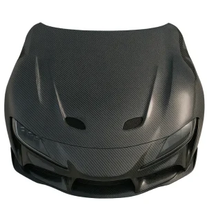Toyota Supra A90 Carbon Fiber Hood – Lightweight Performance Styling