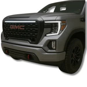 GMC Sierra custom grille, AT4 LED grille, off-road GMC grille, Sierra upgrades, GMC aftermarket parts