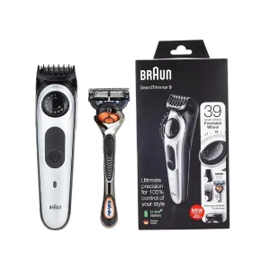 Braun BT5260 Beard Trimmer & Hair Clipper | Precision Dial, Lifetime Sharp Blades, 39 Length Settings