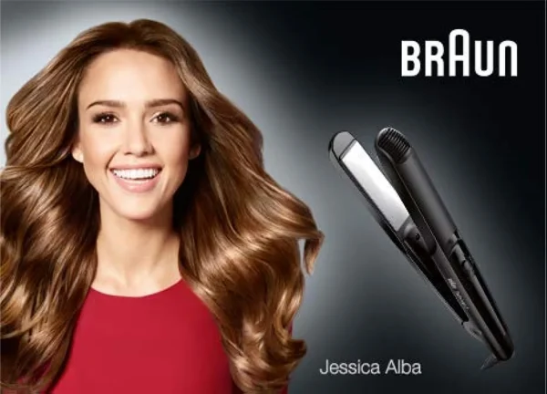 Braun Satin Hair 5 ST510 Hair Straightener | IONTEC Technology, Anti-Frizz Styling, Medium Heat Protection - Image 2