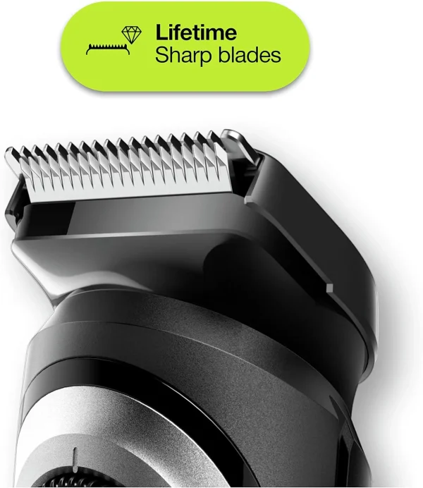 Braun BT7220 Beard Trimmer & Hair Clipper | Precision Dial, 100-Min Runtime, Lifetime Sharp Blades - Image 3