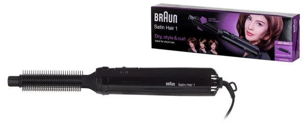 Braun AS 110 Satin Hair 1 Airstyler | 2-in-1 Hot Air Brush for Volume & Curling - Image 4