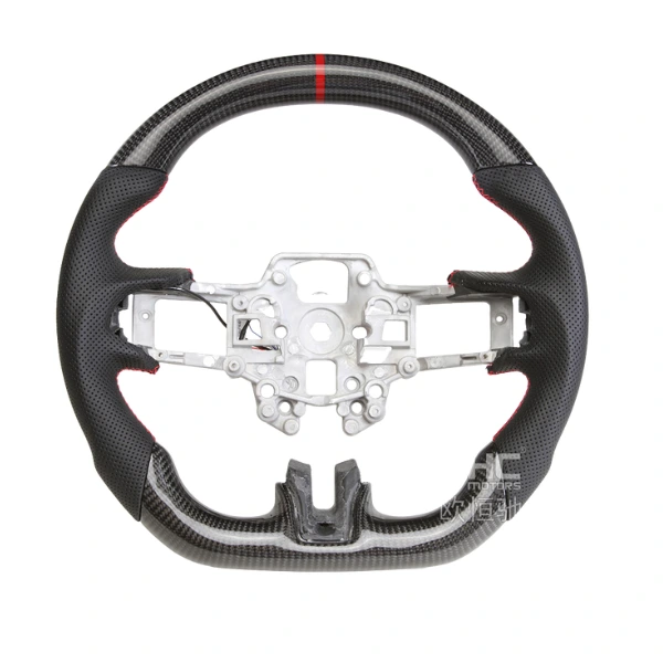 Ford Mustang (S550, 2018–2021) – Carbon Fiber Steering Wheel – OEM Style