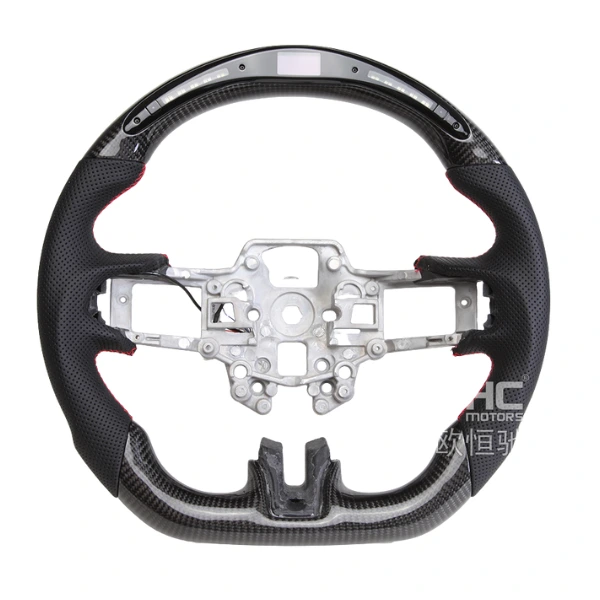 Ford Mustang (S550, 2018–2021) – Carbon Fiber Steering Wheel – LED Display