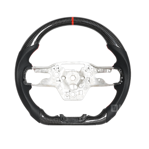 Ford Mustang (S650, 2024–Present) – Carbon Fiber Steering Wheel – OEM Style
