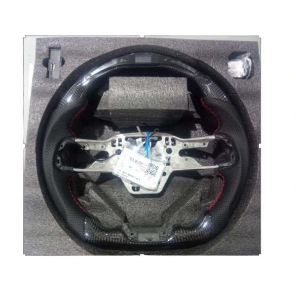 Ford Mustang (S650, 2024–Present) – Carbon Fiber Steering Wheel – LED Display
