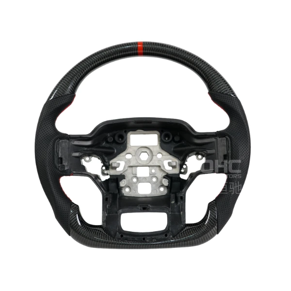 Ford F-150 (P702, 2021–2023) – Carbon Fiber Steering Wheel – OEM Style