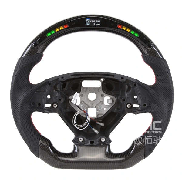 Chevrolet Corvette (C7, 2014–2019) – Carbon Fiber Steering Wheel – LED Display