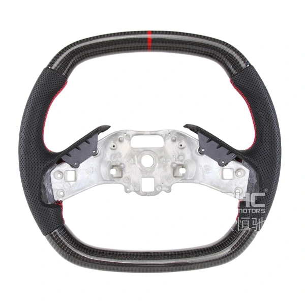 Chevrolet Corvette (C8, 2020–Present) – Carbon Fiber Steering Wheel – OEM Style