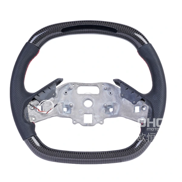 Chevrolet Corvette (C8, 2020–Present) – Carbon Fiber Steering Wheel – LED Display