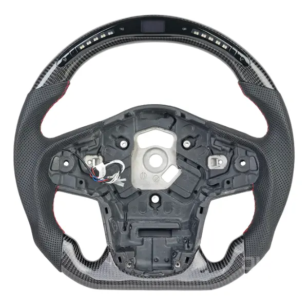Toyota Supra (A90/A91, 2019–2022) – Carbon Fiber Steering Wheel – LED Display