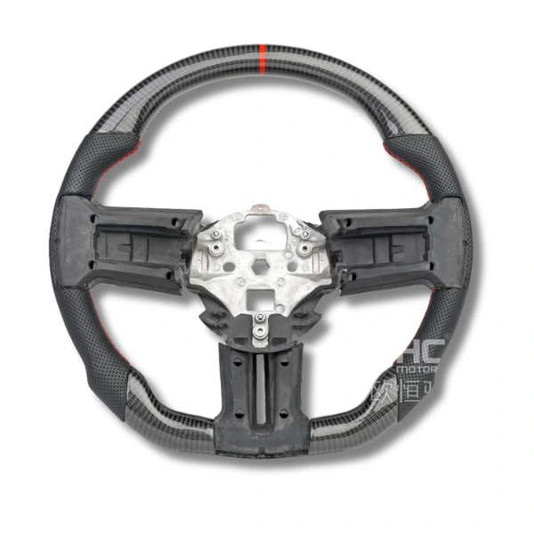ord Mustang (S197, 2010–2014) – Carbon Fiber Steering Wheel – OEM Style