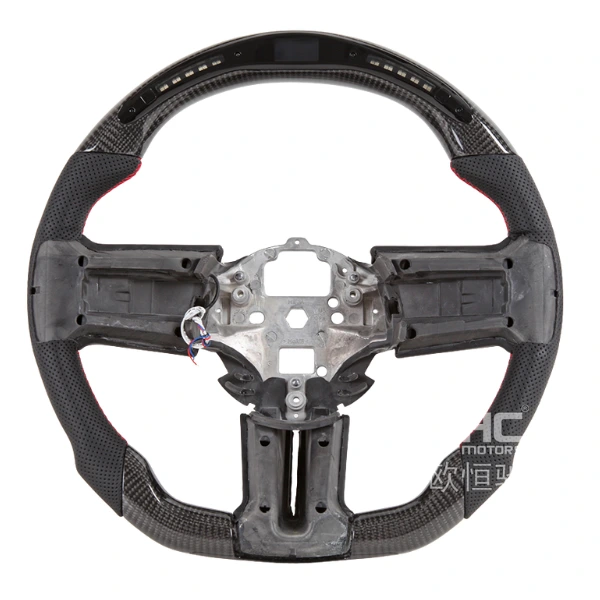 Ford Mustang (S197, 2010–2014) – Carbon Fiber Steering Wheel – LED Display