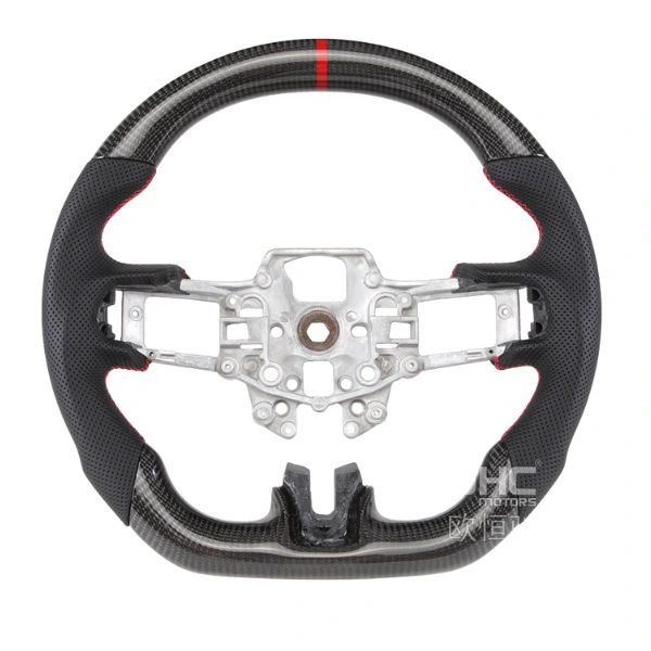Ford Mustang (S550, 2015–2017) – Carbon Fiber Steering Wheel – OEM Style
