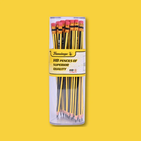 Flamingo HB Pencils – Superior Quality – Pack of 30