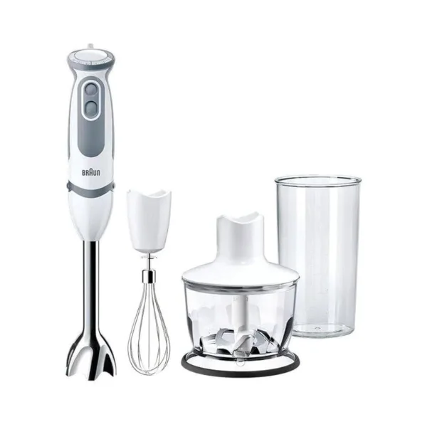 Braun MultiQuick 5 MQ5235 Vario Hand Blender – 1000 W, 21 Speeds + Turbo, PowerBell Plus & SplashControl, EasyClick System