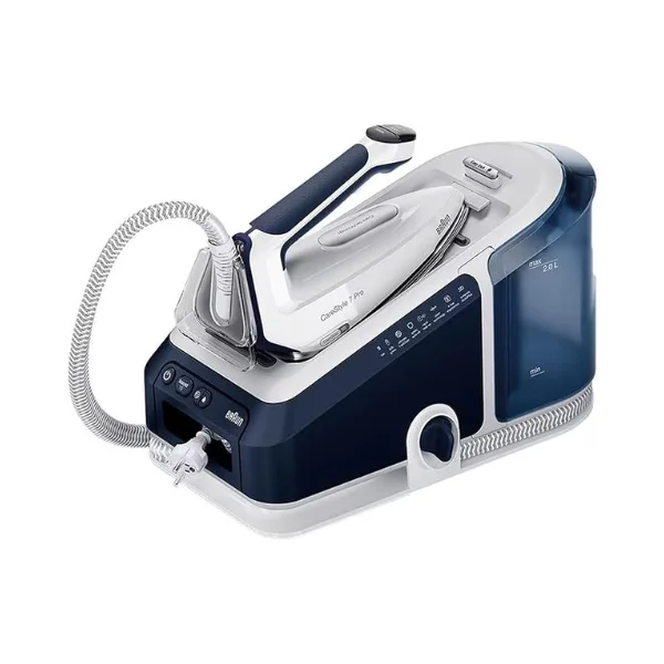 Braun CareStyle 7 Pro IS 7282 Steam Generator Iron – 2700 W, 8-Bar, FreeGlide 3D, iMode OLED, FastClean Self-Clean, 2 L Tank