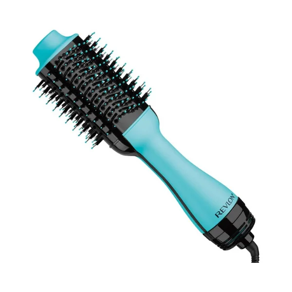 Revlon One-Step Volumizer RVDR5222TARB Green – 1100W Hot Air Brush Dryer, Ceramic + Ionic, 3 Heat/Speed Settings, Cool Shot, 220–240V UAE Model