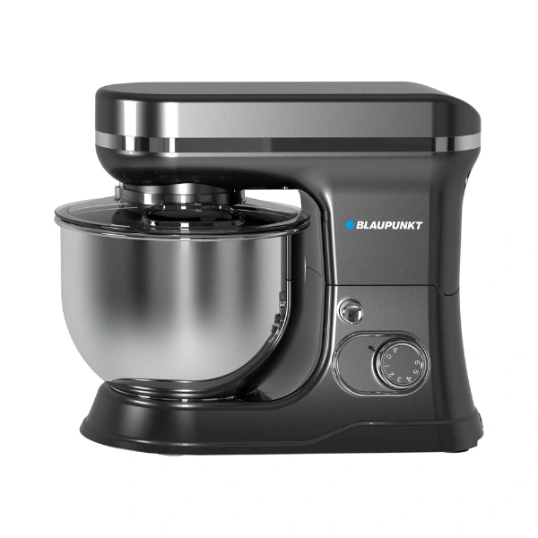 Blaupunkt Stand Mixer 1000W – 6-Speed with Pulse, 5L Stainless Steel Bowl, Dough Hook, Beater, Whisk, Metal Gear, Planetary Mixing, Splash Guard, Tilt Head, 2-Year Warranty – PMS510