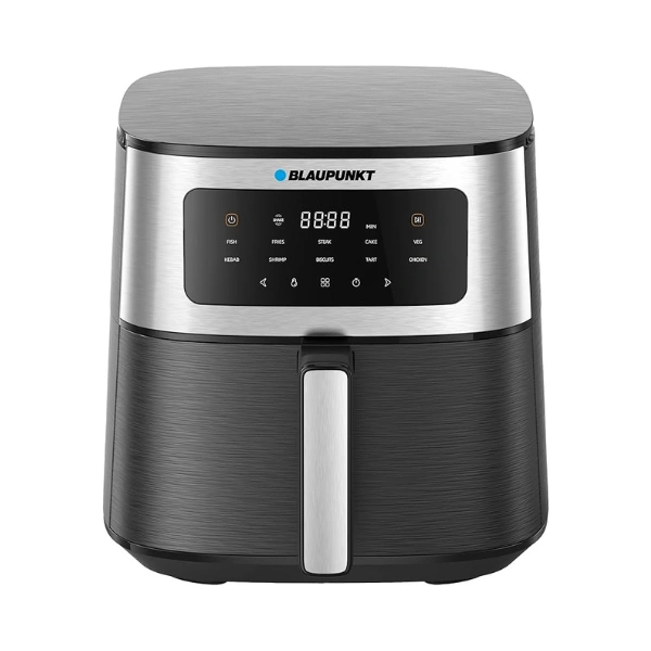 Blaupunkt Digital Air Fryer 1500W – 5L Large Capacity, 10 Preset Cooking Menus, Rapid Air Circulation, LED Display, Cool Touch Design, Low Oil Frying, Non-Stick Basket, KAD515