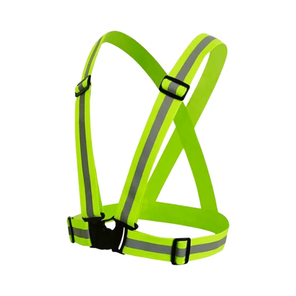 High Visibility Reflective Safety Vest – Lightweight Night Running & Cycling Reflector Vest for Men & Women, Adjustable Safety Gear