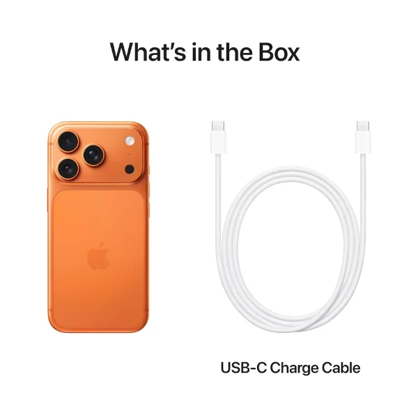 Apple iPhone 17 Pro Max: 6.9-inch Display with ProMotion, A19 Pro Chip, Best Battery Life in Any iPhone Ever, Pro Fusion Camera System, Center Stage Front Camera; Cosmic Orange - Image 4