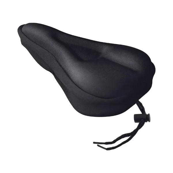 Gel Padded Bike Seat Cushion Cover – Extra Soft Bicycle Seat Cover for Men & Women, Comfortable Saddle for Peloton, Indoor & Outdoor Cycling