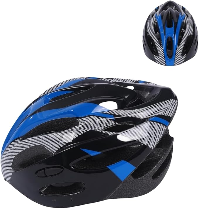 Endless EL1049 Safety Helmet for Cycling, Skating & Outdoor Sports | Impact Resistant | Comfortable Inner Padding | Blue